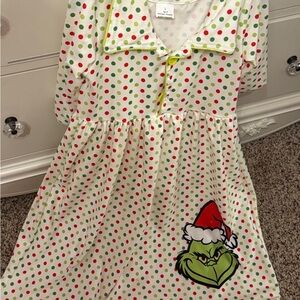 Polka Dot Grinch Nightgown